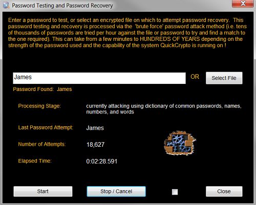 Brute Force Password Testing